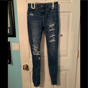 High rise jeggings by AE!